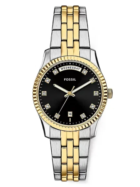 Ceas Fossil negru