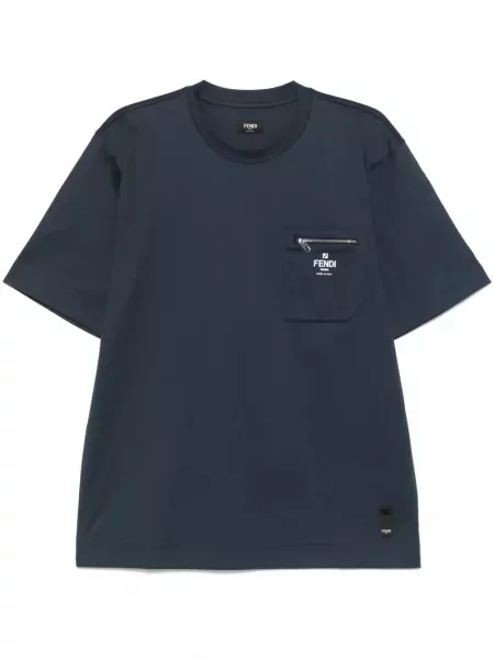 Тениска Fendi синьо