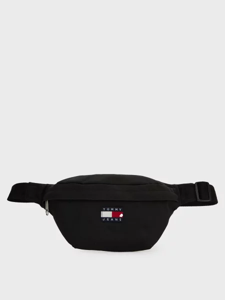 Поясна сумка Tommy Jeans чорна