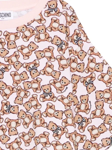 Top dziecięcy Moschino różowy