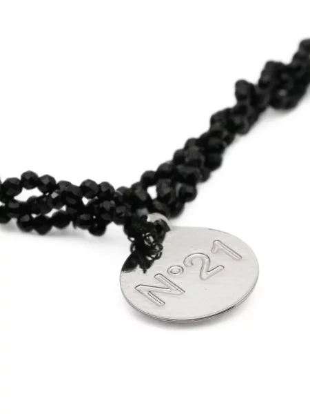 Colier N°21 cu mărgele negru