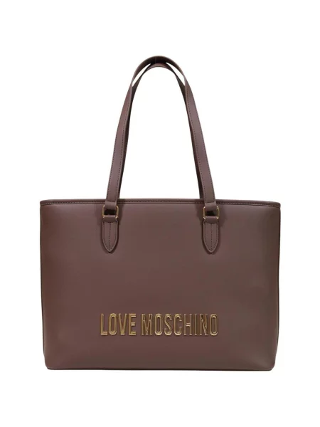 Kabelka Love Moschino hnědá