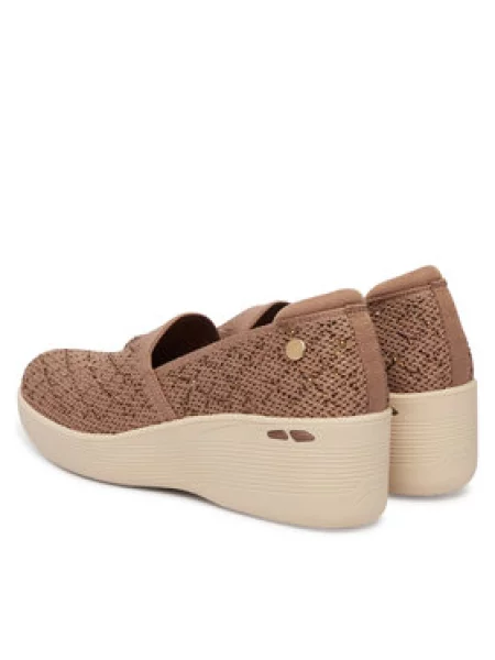 Poltopánky Skechers Martha Stewart: Pier-Lite My Reflection hnedá
