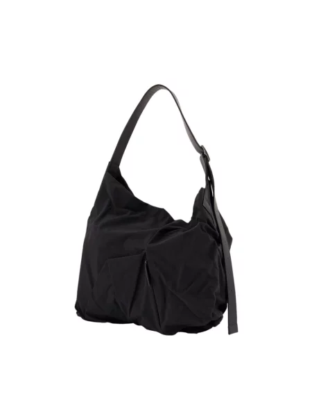 Torebka Yohji Yamamoto skórzana czarna
