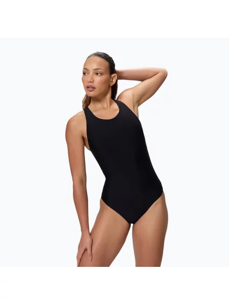 Costum de baie întreg pentru femei Speedo Colorblock Ultraback anthracite