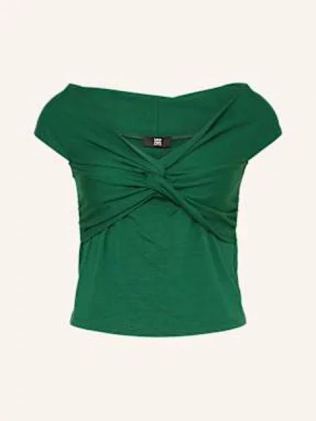 Top Riani z odkrytymi ramionami zielony