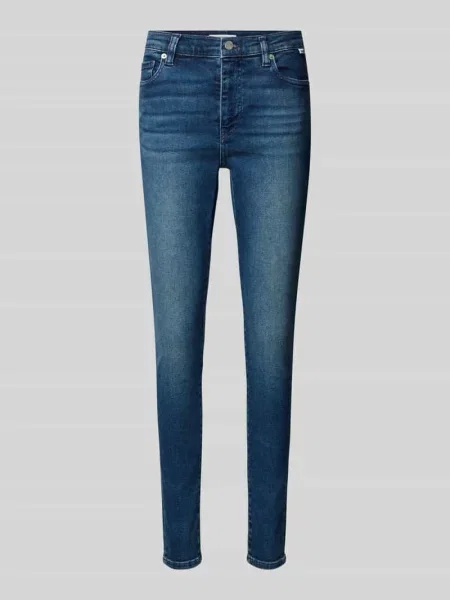 Jeans typu skinny fit z mieszanki bawełny model TILLAA' Armedangels niebieskie