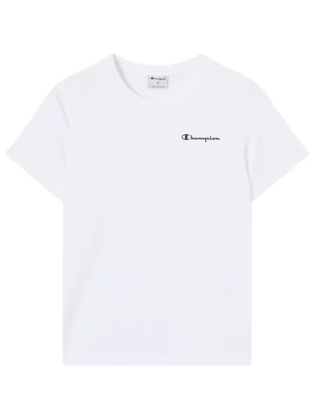 Scurt tricou Champion cu mâneci scurte alb
