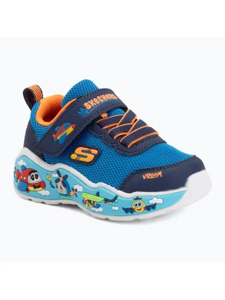 Детски обувки SKECHERS Play Scene blue синьо