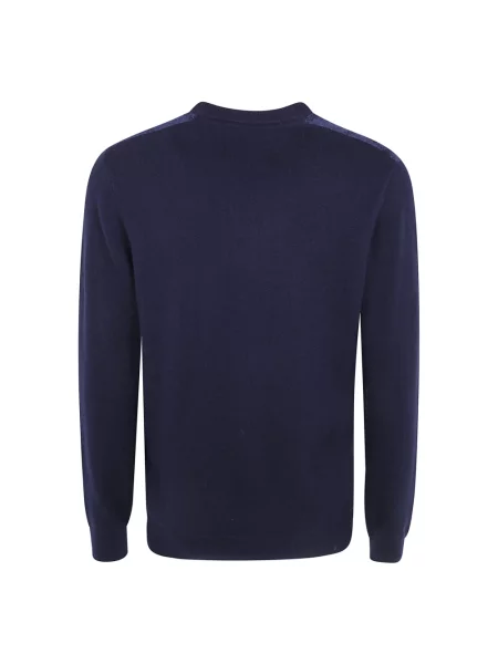 Sweter Barbour w kratę niebieski