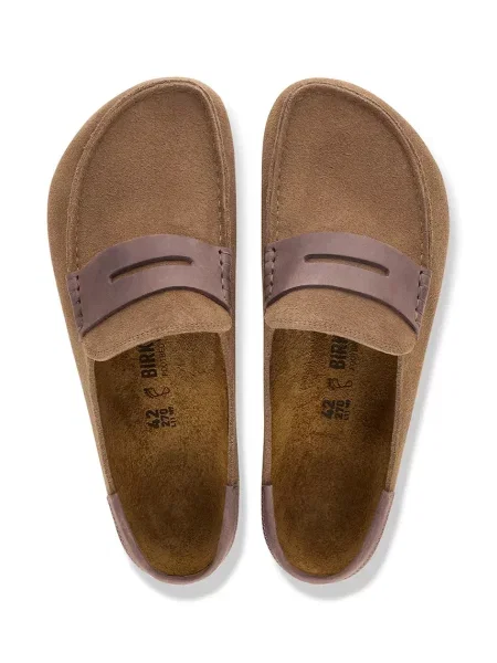 Замшевые мюли Birkenstock