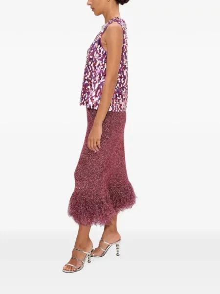 Top Simon Miller cu paiete violet