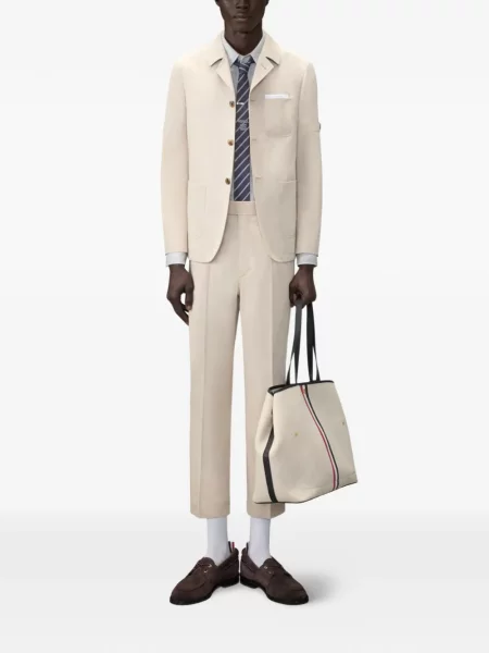 Cămașă Thom Browne de in gri