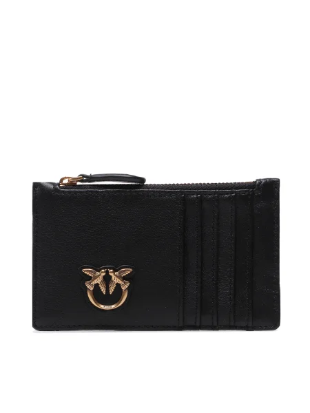 Pinko portofel de piele negru