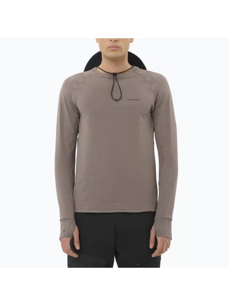 Hanorac bărbați Salomon Essential Lightwarm CN iron