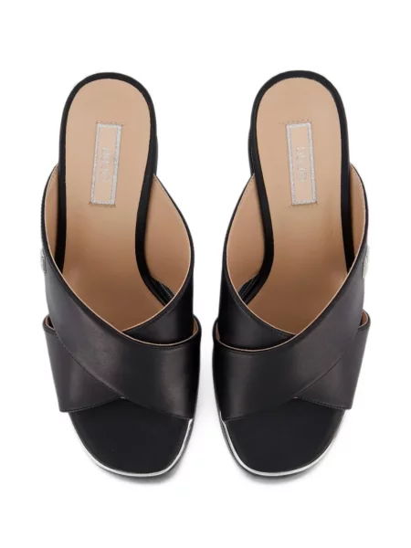 Papuci tip mules Liu Jo negru