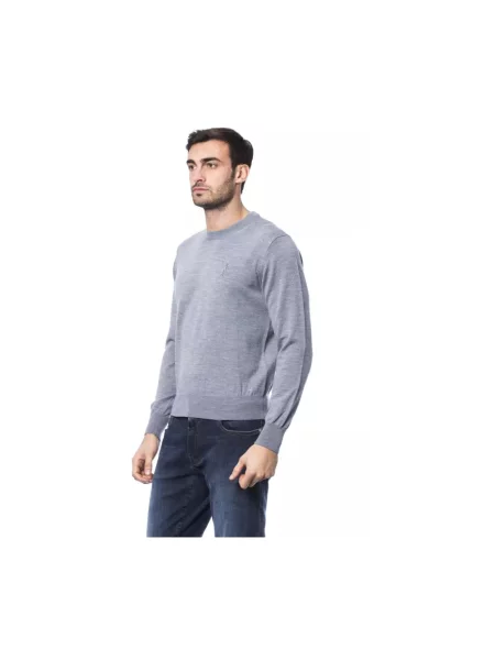Sweter Billionaire z wełny merino szary
