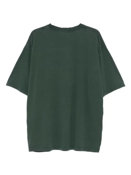 Póló Balenciaga nyomtatás zöld