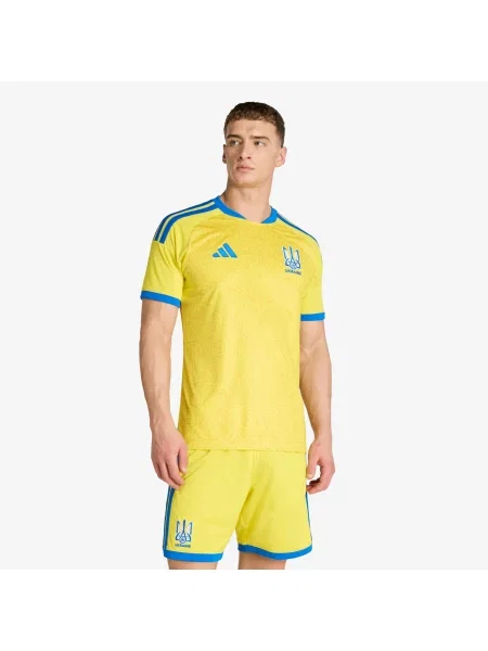 Tricou Adidas Performance din jerseu galben
