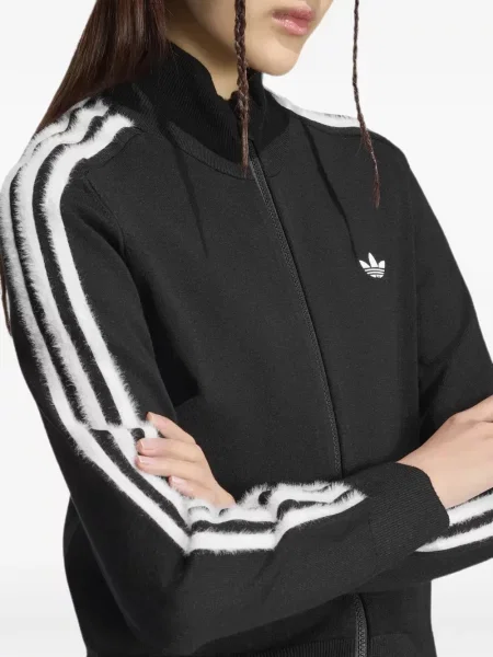 Top Adidas tricotate albastru