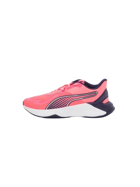 PUMA Pantofi sport PWR / mov închis / roz gri