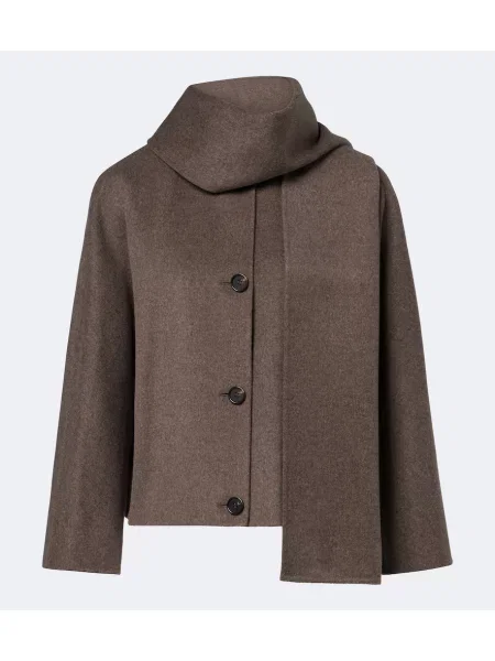 Geacă 's Max Mara de lână gri