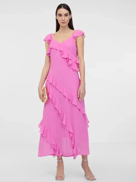 Rochie maxi Orsay de costum roz