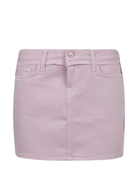 Mała mały spódnica mini 7 For All Mankind różowa