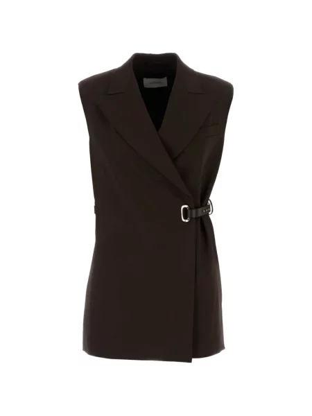 Cu centură vestă Sportmax maro