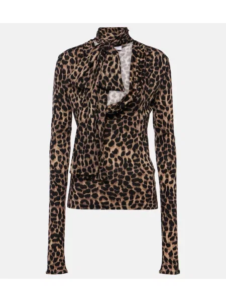 Top Blumarine de lână bej