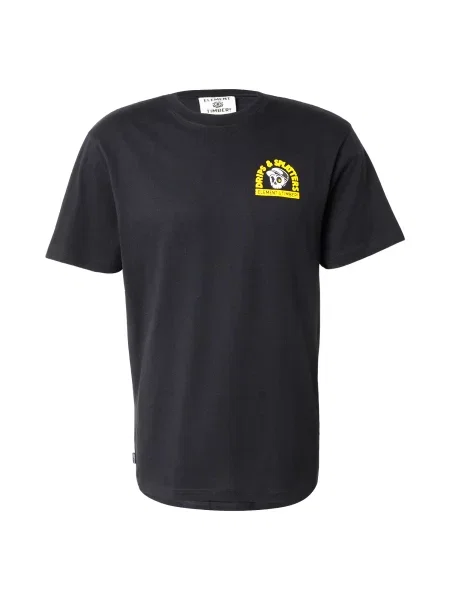 ELEMENT Tricou DRIPS galben / roșu / negru alb