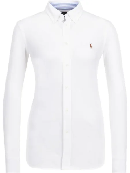 POLO RALPH LAUREN Cămașă Koszula Heidi | Slim Fit alb