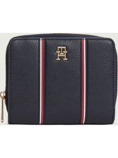TOMMY HILFIGER Portofel bleumarin / roșu alb