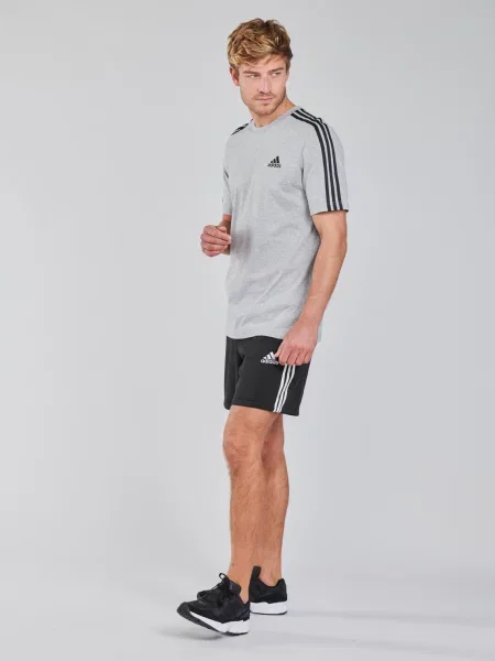 Froté šortky Adidas čierna