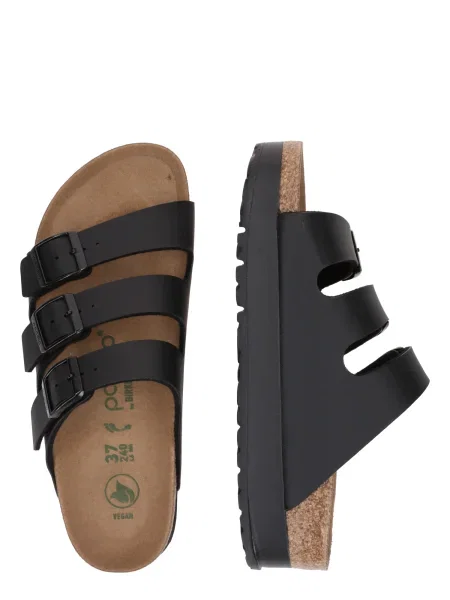 Tenisky Birkenstock na platforme čierna