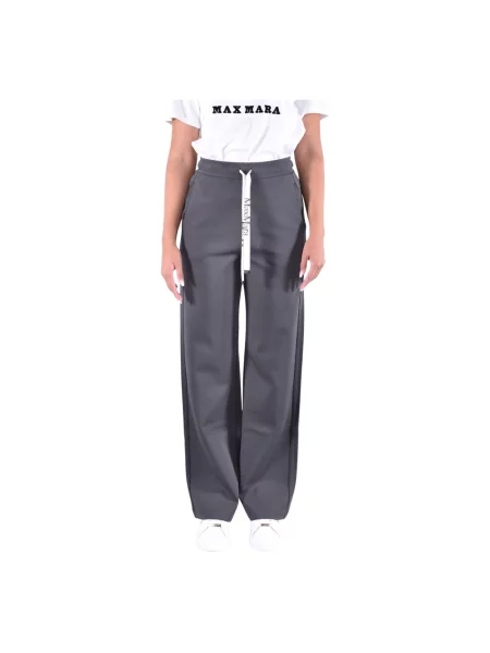 Spodnie Max Mara szare