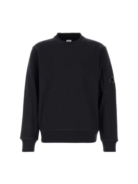Bluza nierozpinana C.p. Company z logo niebieska