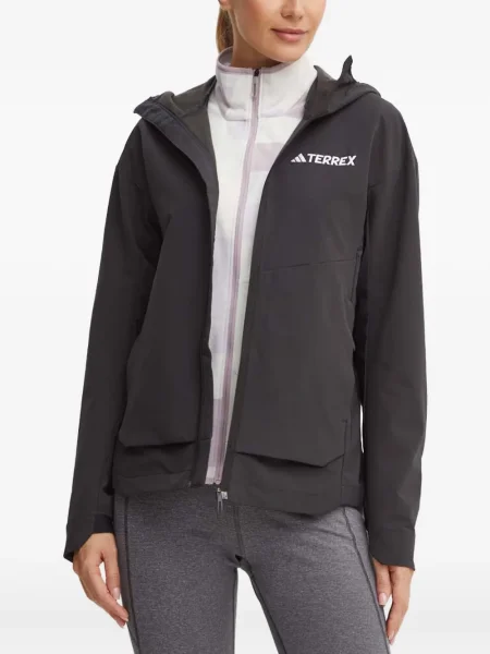 Sneakerși Adidas Terrex cu dungi plasă cu imagine negru