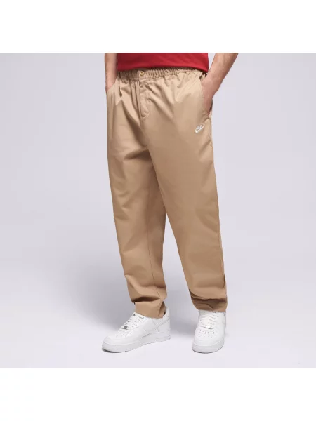 Nike Spodnie M Nk Club Wvn Taper Pant beżowe