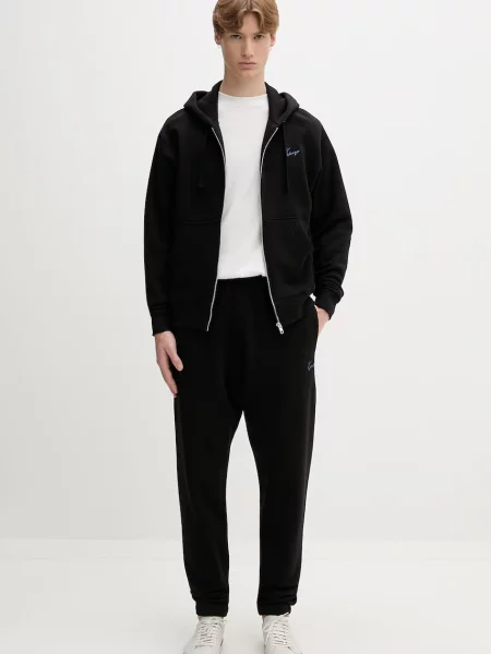 Kenzo bluza z kapturem czarna