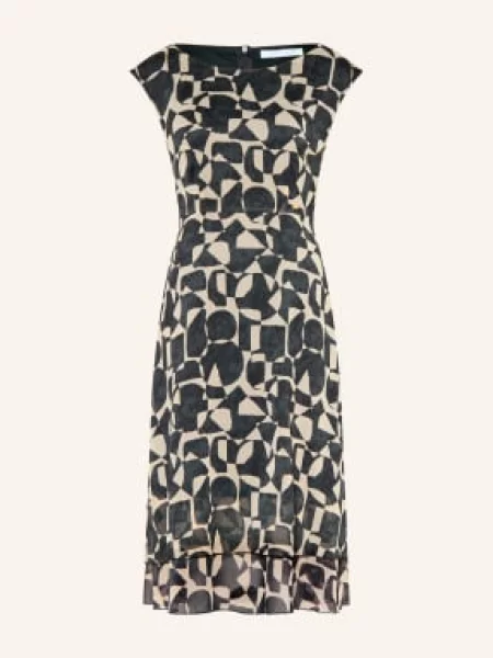 Betty&Co Sukienka blau beżowa