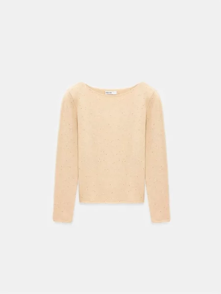 Dilvin Svetr Pullover přírodní bílá