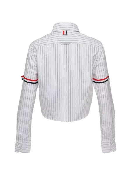 Decupat cămașă Thom Browne alb