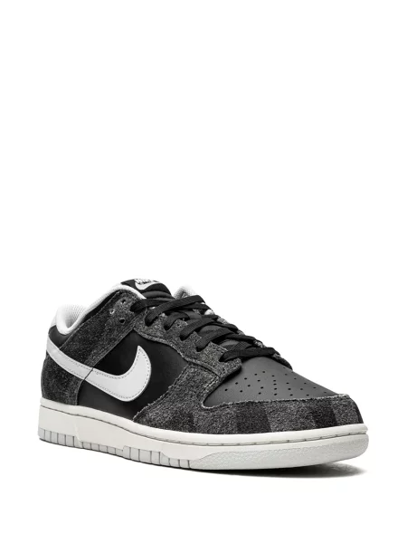 Retro tenisky Nike Dunk se zebřím vzorem černé