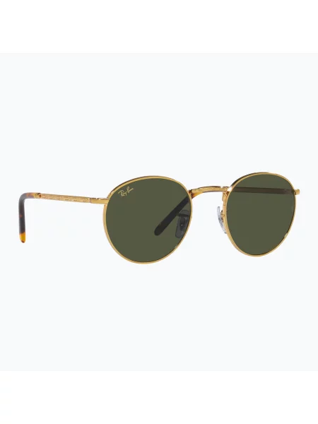Ray-Ban Slnečné okuliare hnedá / koňaková / zlatá zelená