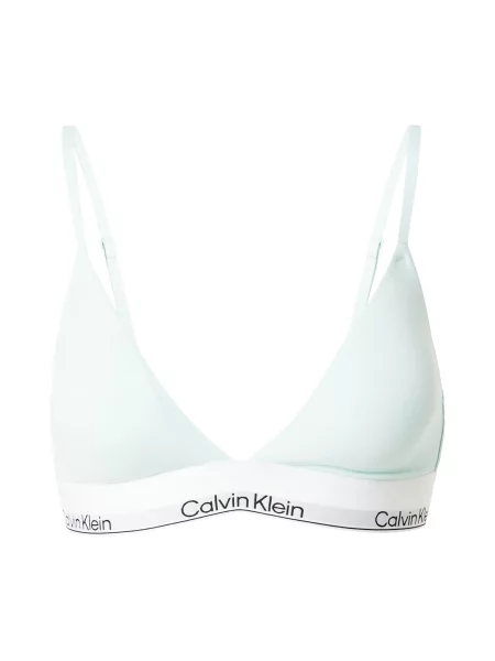 Calvin Klein Underwear Sutien gri / verde mentă / negru alb