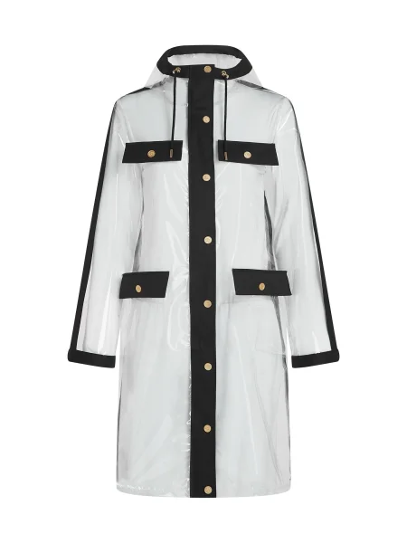 Karl Lagerfeld Palton funcțională / transparent negru