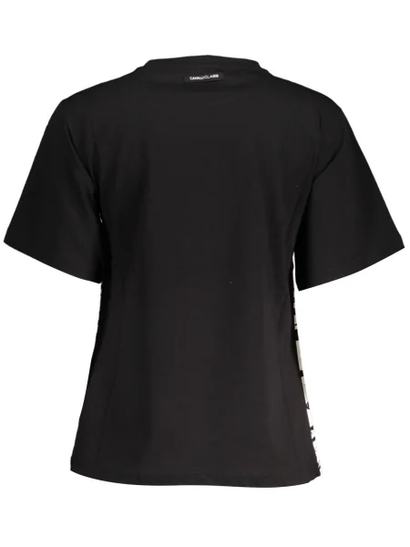 Tricou Cavalli Class scurt negru