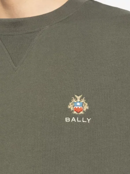 Hanorac Bally cu broderie verde