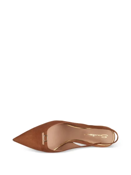 Pantofi cu toc Santoni maro